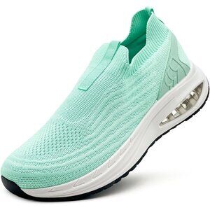Dolphinslides Women Men Light Green Running AthleticTennis Lightweight Sneakers